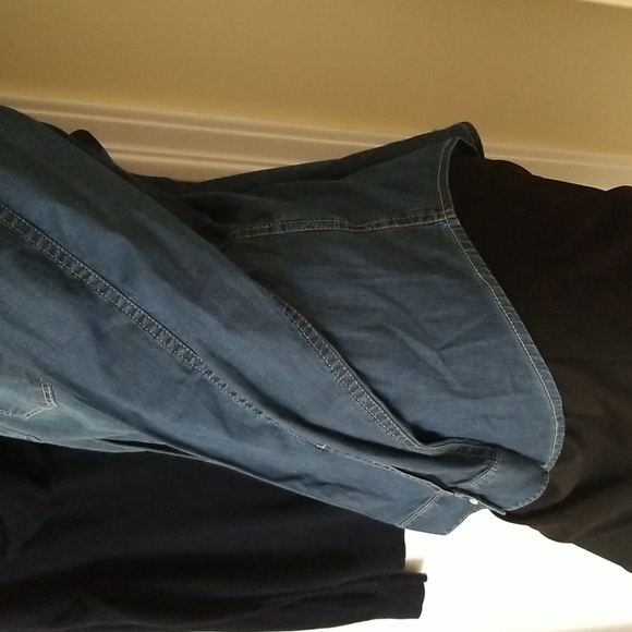 Calvin Klein denim blouse - Picture 9 of 15